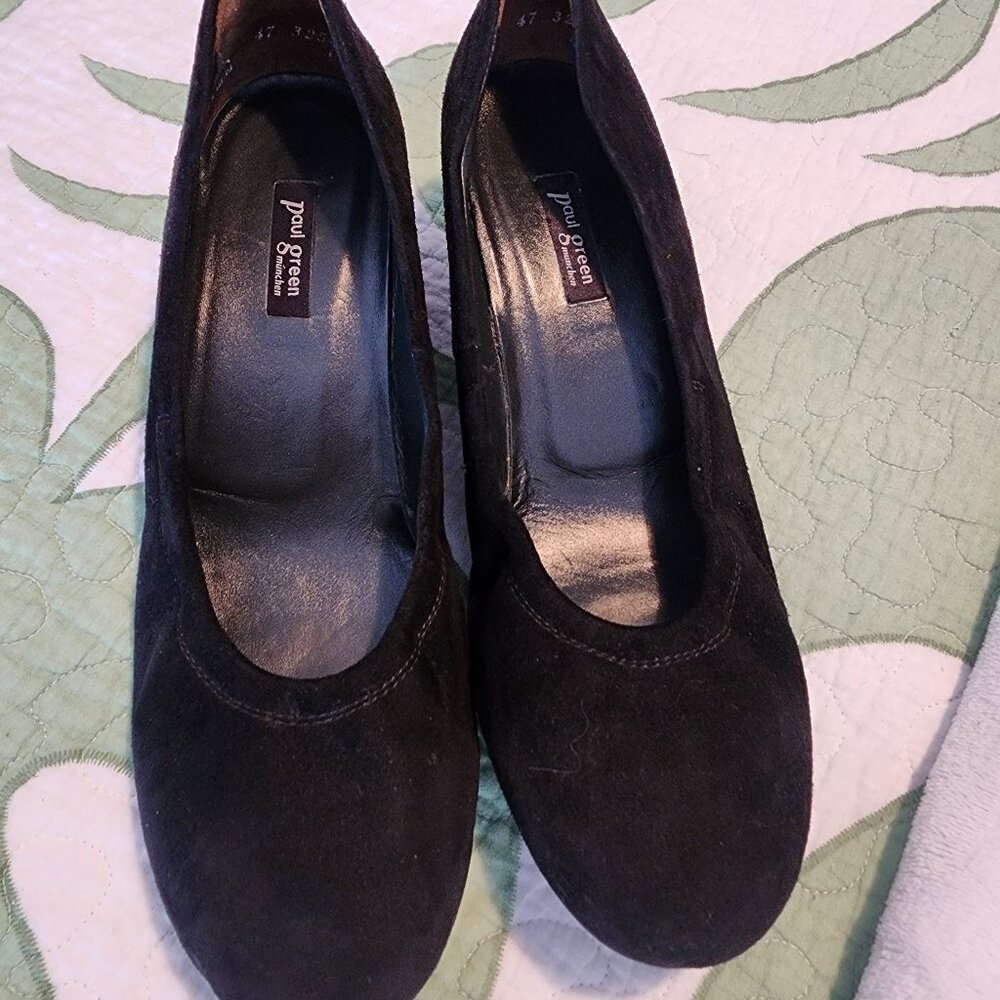 ✨ PAUL GREEN “Cayenne” Black Suede Ballet Pumps – The $339 Holy Grail ✨